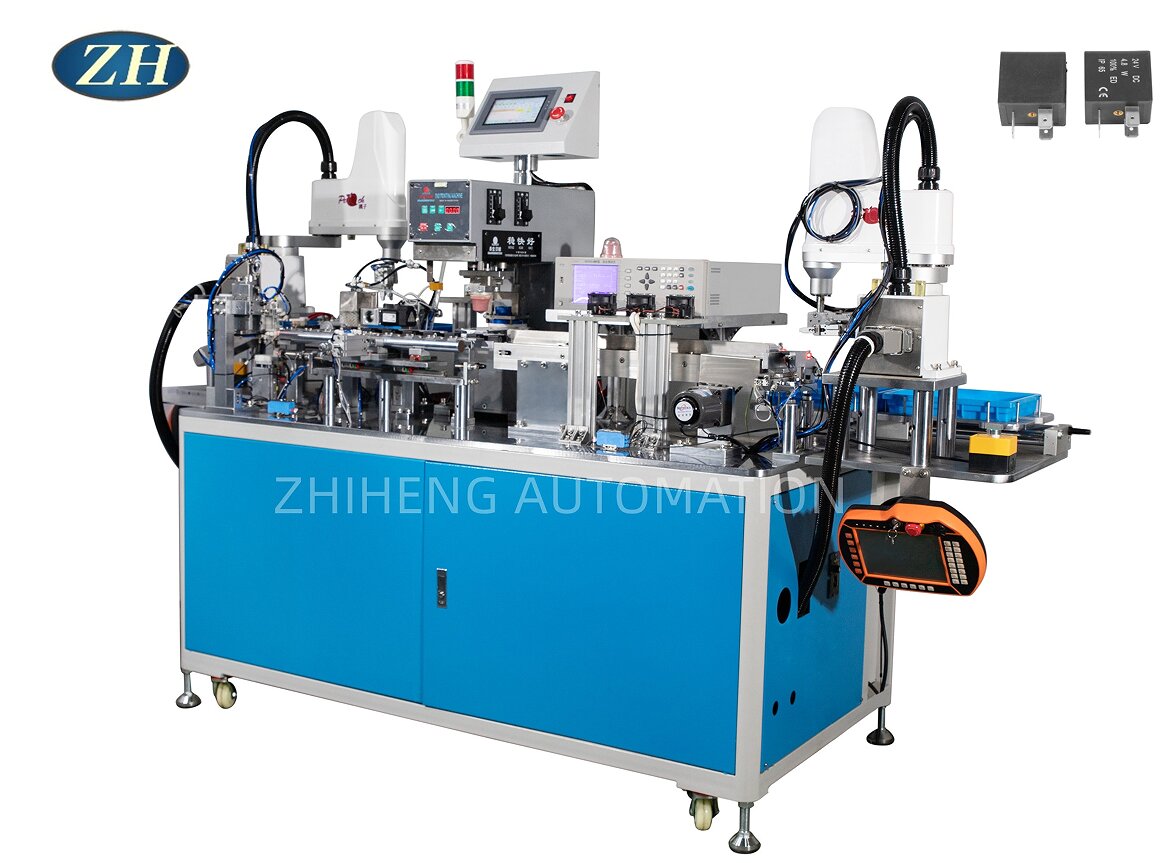 Solenoid Valve Coil Test and Stamping Machine Linea di buona sicurezza